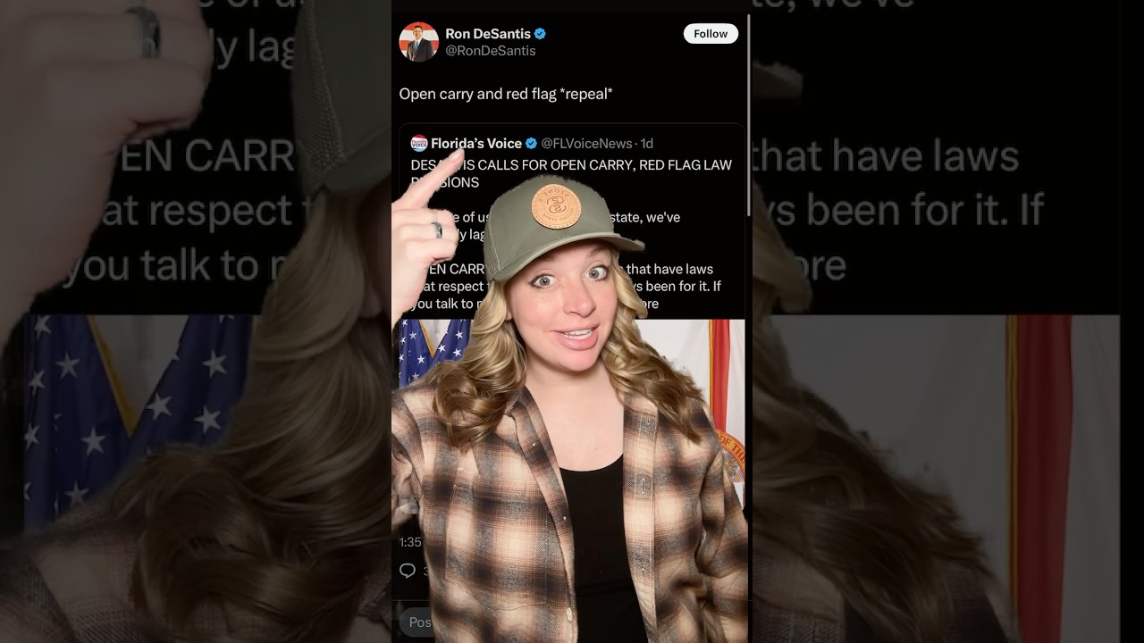 Ron DeSantis Wants To Repeal Red Flag Laws?!? #shortsvideo #2ndamendment #shortsfeed #shorts ￼