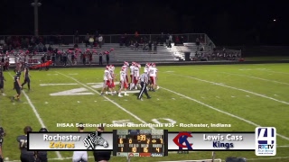 Sectional Football - Rochester vs Lewis Cass