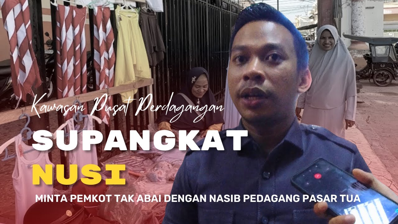 Supangkat Minta Pemkot Tak Abai dengan Nasib Pedagang Pasar Tua