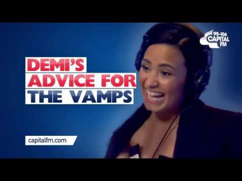 Demi Lovato Gives The Vamps Some Relationship Advice!