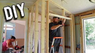 Building a NEW Pantry & Master Closet // Mobile Home Renovation