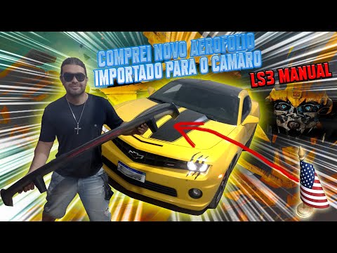 Comprei novo Aerofólio pro Camaro Ls3 dos Estados Unidos!! Será que é bom mesmo?