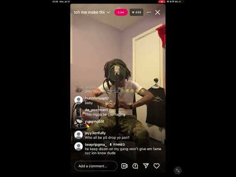 Thumbnail for #fattmack freestyling on #iglive by fattmack