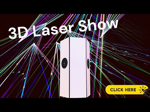 Spectacular 3D Laser Light Show CarExpo #LaserLightShow
