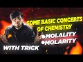 Molarity And Molality Chemistry Class 11 Chapter 1 Lec 4