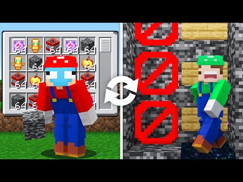 Minecraft Death Swap with Creative Mode...
