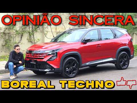 Renault BOREAL Techno 1.3 turbo automático: Vale a Pena? Preço, consumo, problema, avaliação sincera