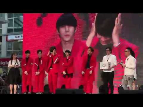 Kpop World Festival 2015 in Malaysia ft VIXX N danced to EXID's UP & Down