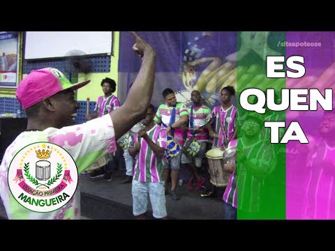 Bateria Mangueira 2018 - Esquenta - Festa da Pura Cadência