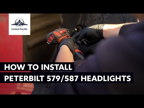 How To: Installing United Pacific Peterbilt 579/578 Projection Headlights