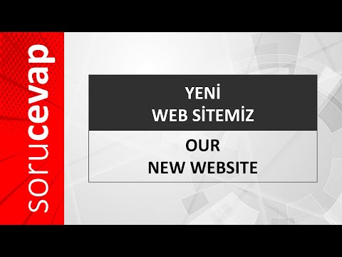 Yeni Web Sitemiz