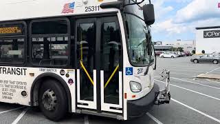 New Jersey Transit: 2026 New Flyer XD40 Xcelsior #25311 On Route 712 @ Willowbrook Mall SS