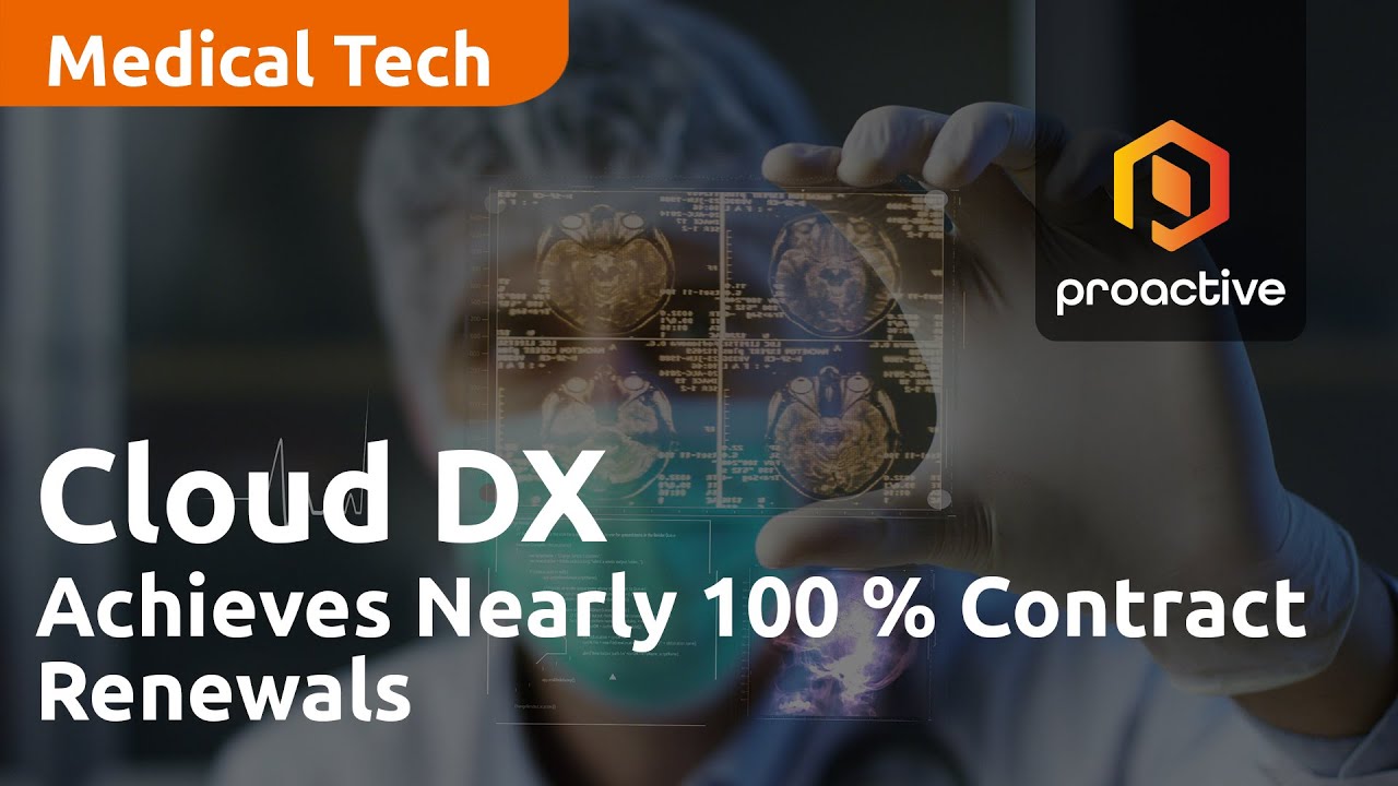 Cloud DX achieves nearly 100 % Contract Renewals worth 1.5 million in revenue