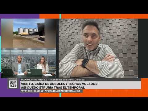 🌪️ Ráfagas extremas en Etruria: caos total, cortes y operativos de emergencia 🚨