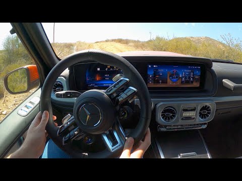 2025 Mercedes-AMG G 63 (G Wagen) - POV Off-Road Drive (Binaural Audio)