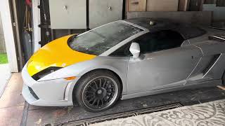 Lamborghini Gallardo front end rebuild