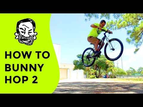 How to bunny hop high on a mountain bike