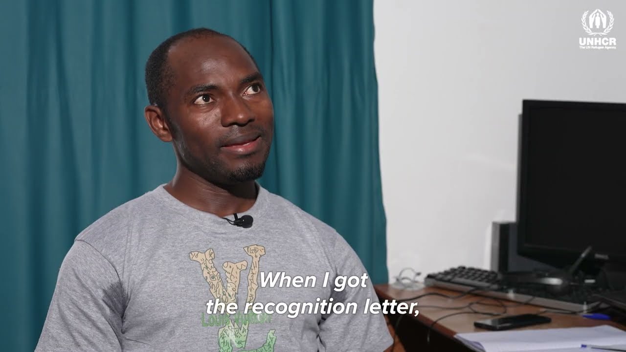 John, an IT expert from Cameroon