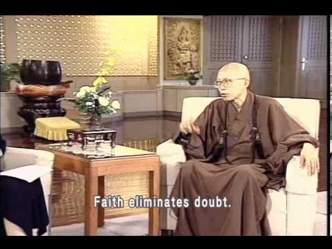 How to eliminate the ingrained habit of doubt (GDD-752, Master Sheng-Yen)