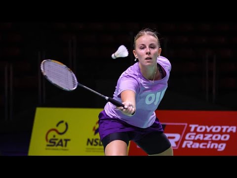 Line CHRISTOPHERSEN Vs Mia BLICHFELDT | BWF Badminton Denmark Open 2023 WS Round of 32 Live Updates