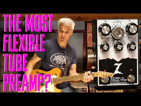 Earthquaker Devices EarthQuaker Devices ZEQD-Pre Tube Preamp 2025 - White/Black image 7