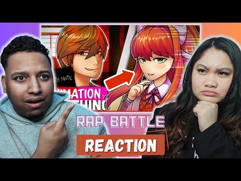 Light Yagami vs Monika - Rap Battle! | Couple Reacts
