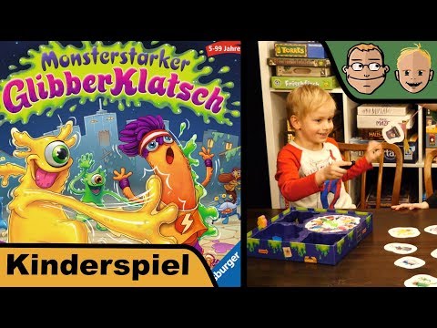 Monsterstarker Glibberklatsch - Kinderspiel - Review
