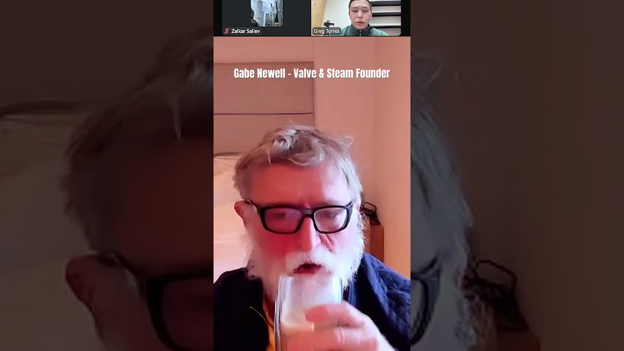 Gabe Newell Advice to young people. #gabenewell #valve #steam #interview #fypage #trending #gaming - YouTube