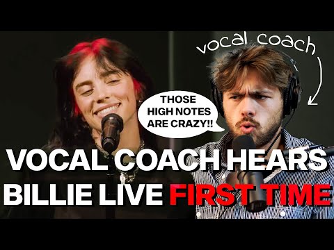 Vocal Coach Reacts to NEW Billie Eilish (when the party's over at Electric Ballroom feat. boygenius)