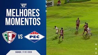 FLUMINENSE-PI VS PIAUÍ / CAMPEONATO PIAUIENSE  2026 / MELHORES MOMENTOS
