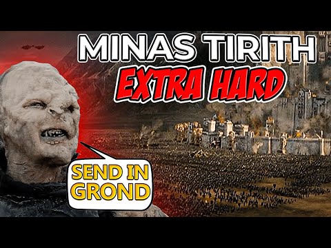 Minas Tirith Custom Map! Insane Difficulty | Battle for Middle Earth