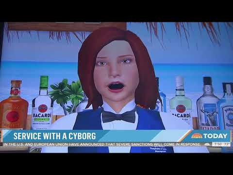 Robotic Bartender Can Serve 120 Cocktails Per Hour - Cecilia.AI | NBC News | The Today Show logo