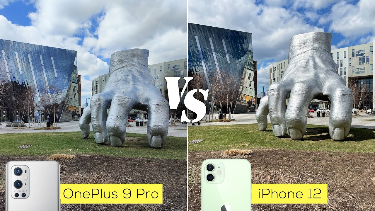 OnePlus 9 Pro versus iPhone 12 camera comparison