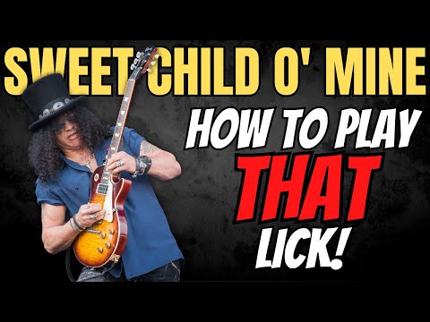 How to play THAT Lick from Sweet Child O' Mine - #masterthatlick
