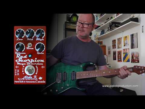Aleks K Production Red Scorpion Mega Distortion 2020 - Red image 8
