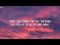 Justin Bieber Sorry Lyrics