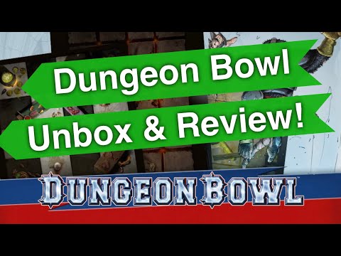 Dungeon Bowl - Unbox & Review | Blood Bowl Expansion (Bonehead Podcast)