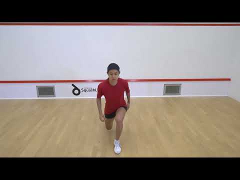Beginner Level - Warm Up with with Pro Squash coach Liz Irving