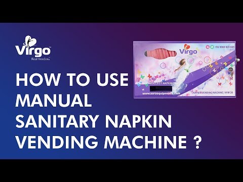 Battery Backup Sanitary Napkin Dispenser Machine