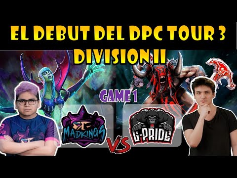 Gorillaz-Pride vs Mad Kings  ▶ ( GAME 1) DPC SA 2021/2022 Tour 3: Division 2 II ➤ 4d esports