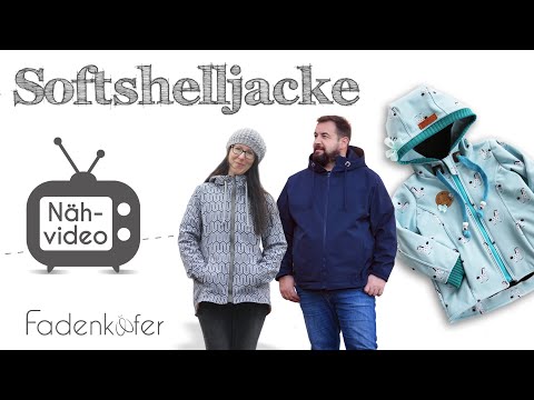 Sew your own softshell jacket for women, men and children