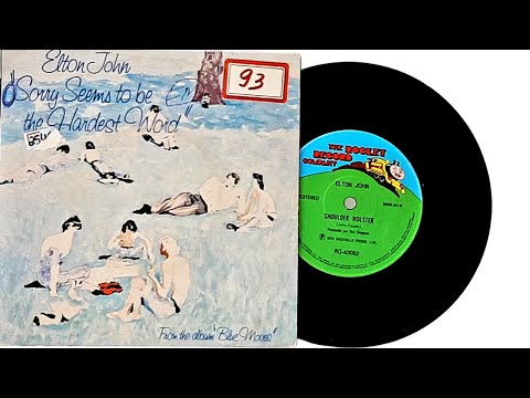 Elton John - Sorry Seems To Be The Hardest Word - ℗ 1976 - Baú Musical🎶