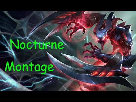 Nocturne Penta Kill Montage - League Of Legends Best Nocturne Plays