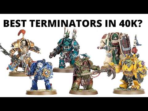 Ranking EVERY TERMINATOR UNIT in Warhammer 40K