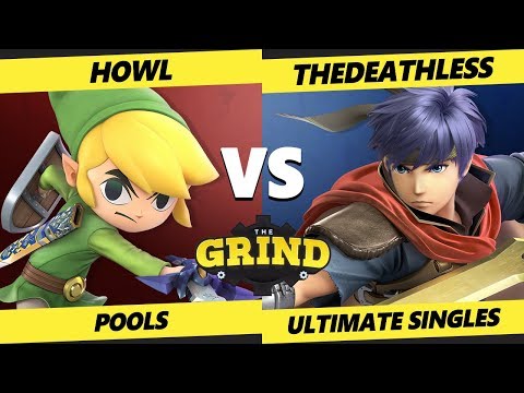 The Grind 114 WR3 - Pools - Howl (Toon Link) Vs. TheDeathless (Ike) Smash Ultimate - SSBU
