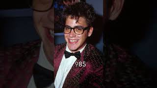 Evolution Of Robert Downey Jr From (1970 - )  #shorts  #bonreels #mcu