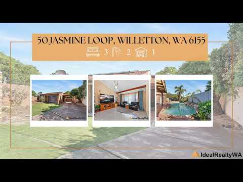 50 Jasmine Loop, Willetton, WA 6155, 3部屋, 2バスルーム, House