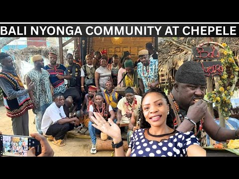 BALI NYONGA COMMUNITY VISITS CHEPELE | RICH CAMEROON AFRICAN CULTURE | BAMENDA GRASSFIELD CULTURE