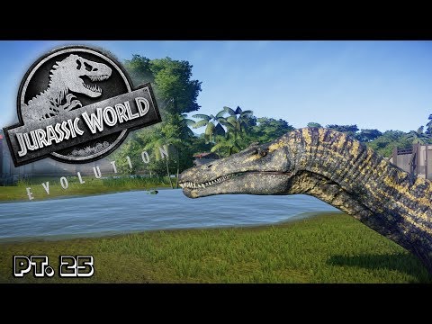 SUCHOMIMUS EXHIBIT - Jurassic World Evolution (Gameplay) Pt. 25
