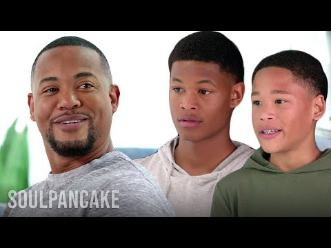 息子の父の日サプライズに感動するも涙を堪えるパパ（Dad Tries Not To Cry When Sons Surprise Him | Rad Dads）